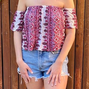 Billabong Off The Shoulder Top